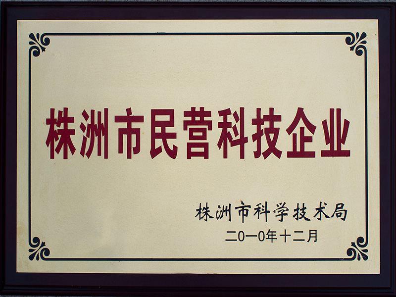 2010年株洲市民企科技企業(yè)